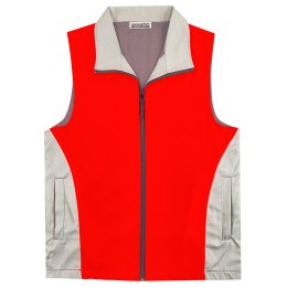 Mass custom shirt side contrast color election vest jacket custom lapel zipper vest jacket vest jacket supplier SKV053 Mass custom shirt side contrast color election vest jacket custom lapel zipper vest jacket vest jacket supplier SKV053